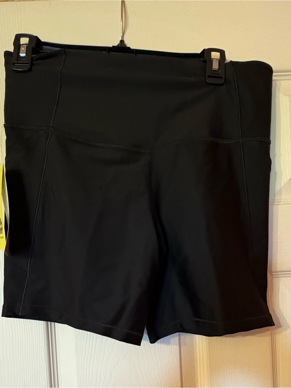 all in motion Black High-Rise Bike Shorts